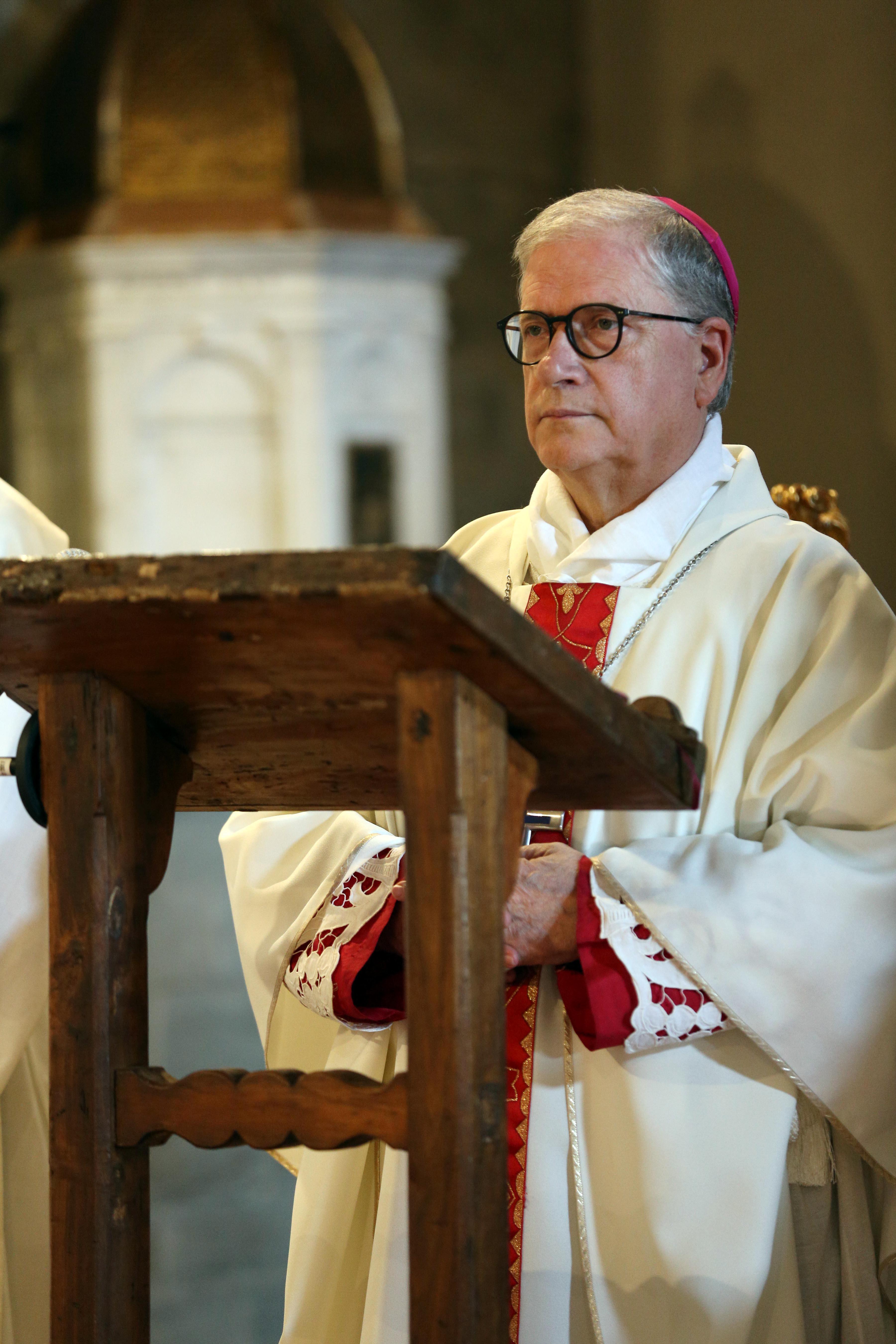 Monsignor Fausto Tardelli, vescovo di Pistoia