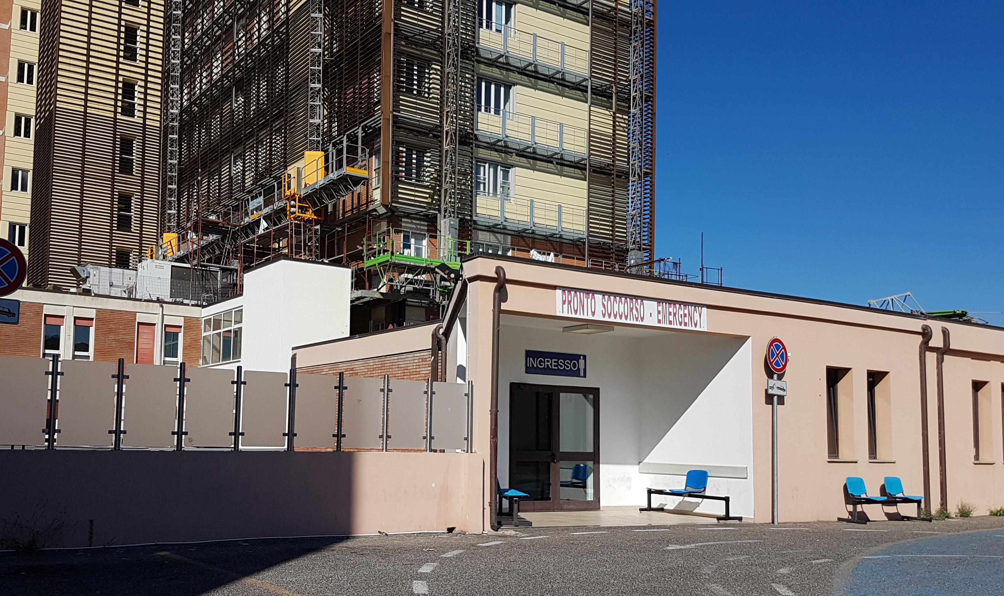 Il pronto soccorso dell'ospedale San Francesco di Nuoro