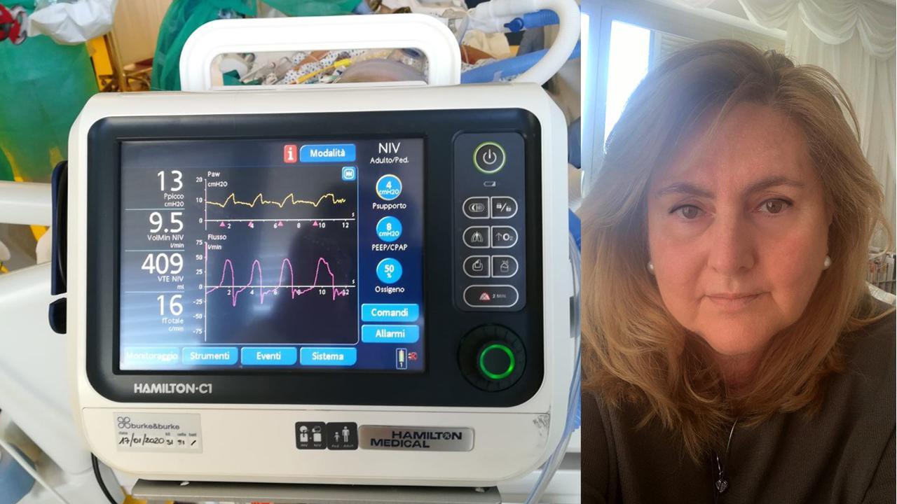 La scelta di Paola: rinuncia all'auto nuova e dona un ventilatore alla terapia intensiva 
