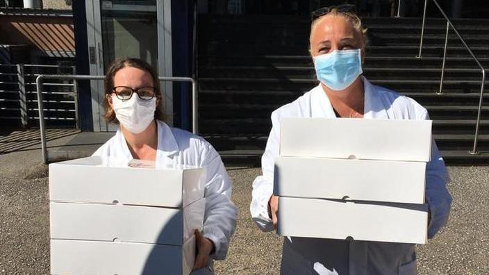 Trecento budini di Galliano a medici e infermieri dell’ospedale
