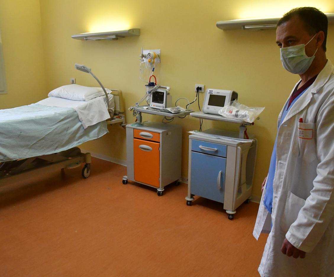 Oristano, finalmente un reparto per i pazienti Covid 