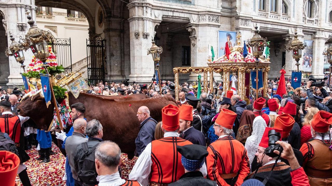 Sant’Efisio in tour per i quartieri