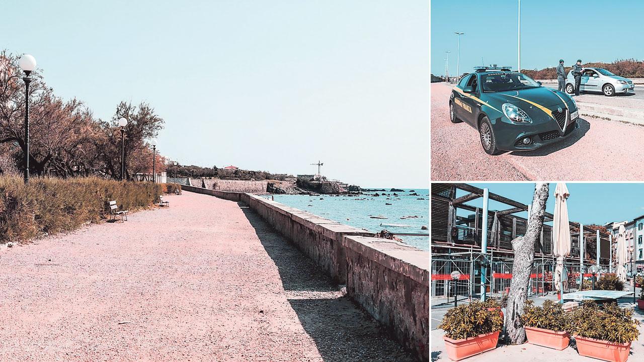 Il lungomare è un deserto, Livorno rimane in casa 