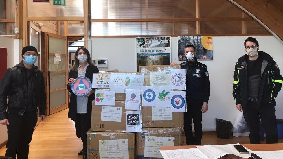 Ventimila mascherine per la Protezione civile