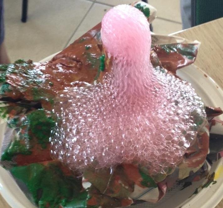 Un vulcano casalingo per i più piccoli 