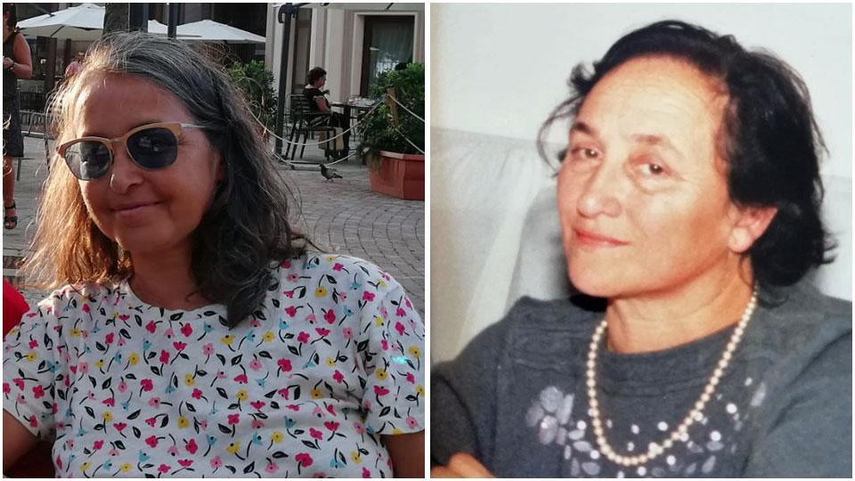 Maria Letizia Leone e la madre Elia Galli Leone