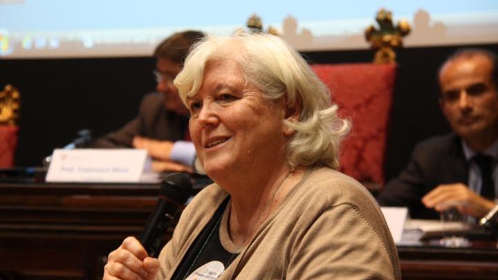 La rettrice Maria Del Zompo