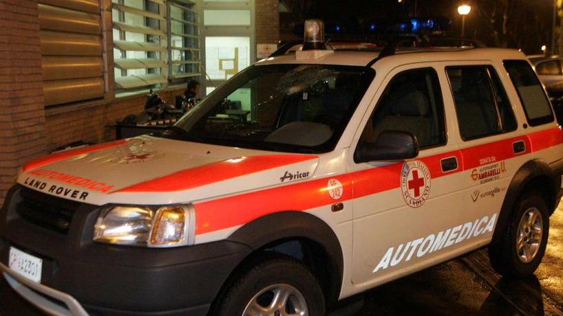 L'automedica di Scandiano su un servizio