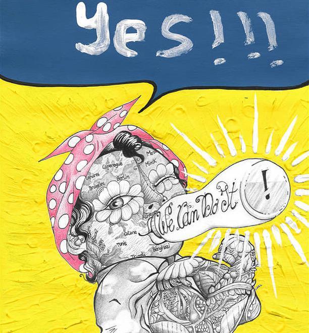 La solidarietà va su Instagram Al lavoro i disegnatori ferraresi 
