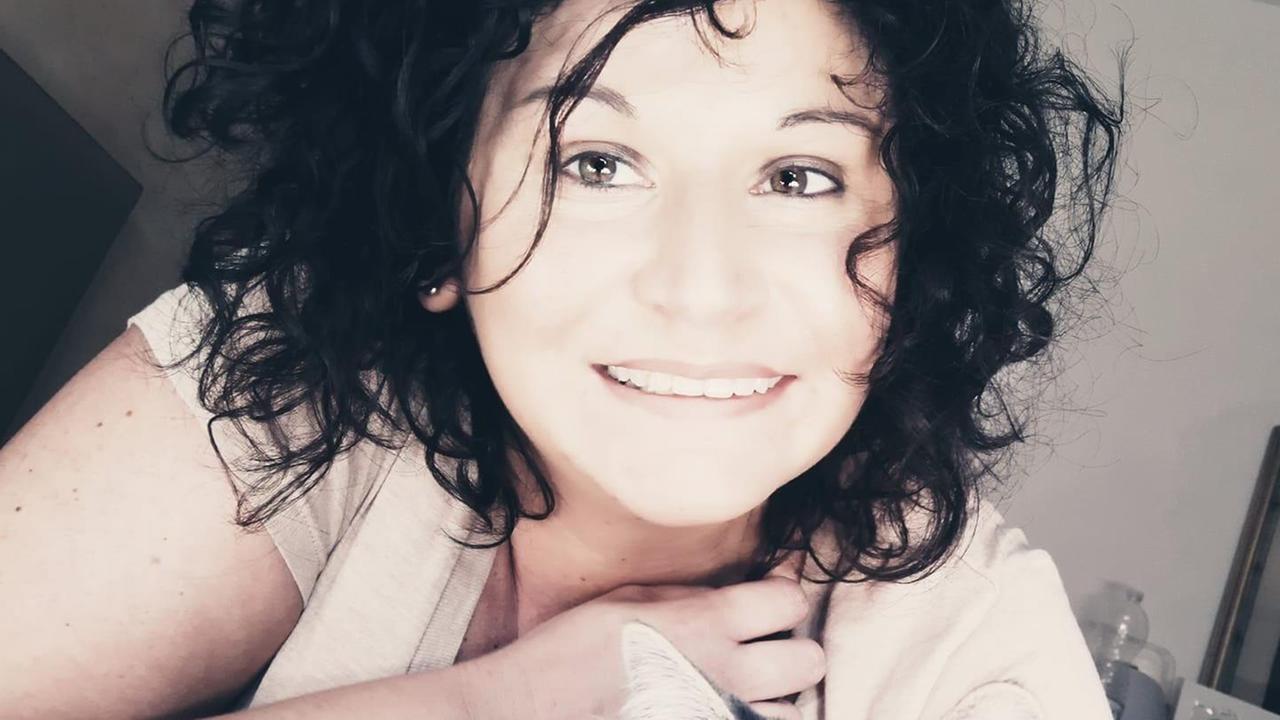 Patrizia Magnolfi col suo gatto