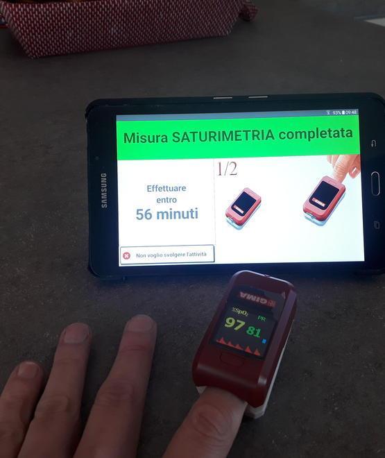 La strumentazione di cui vengono dotati i pazienti a domicilio