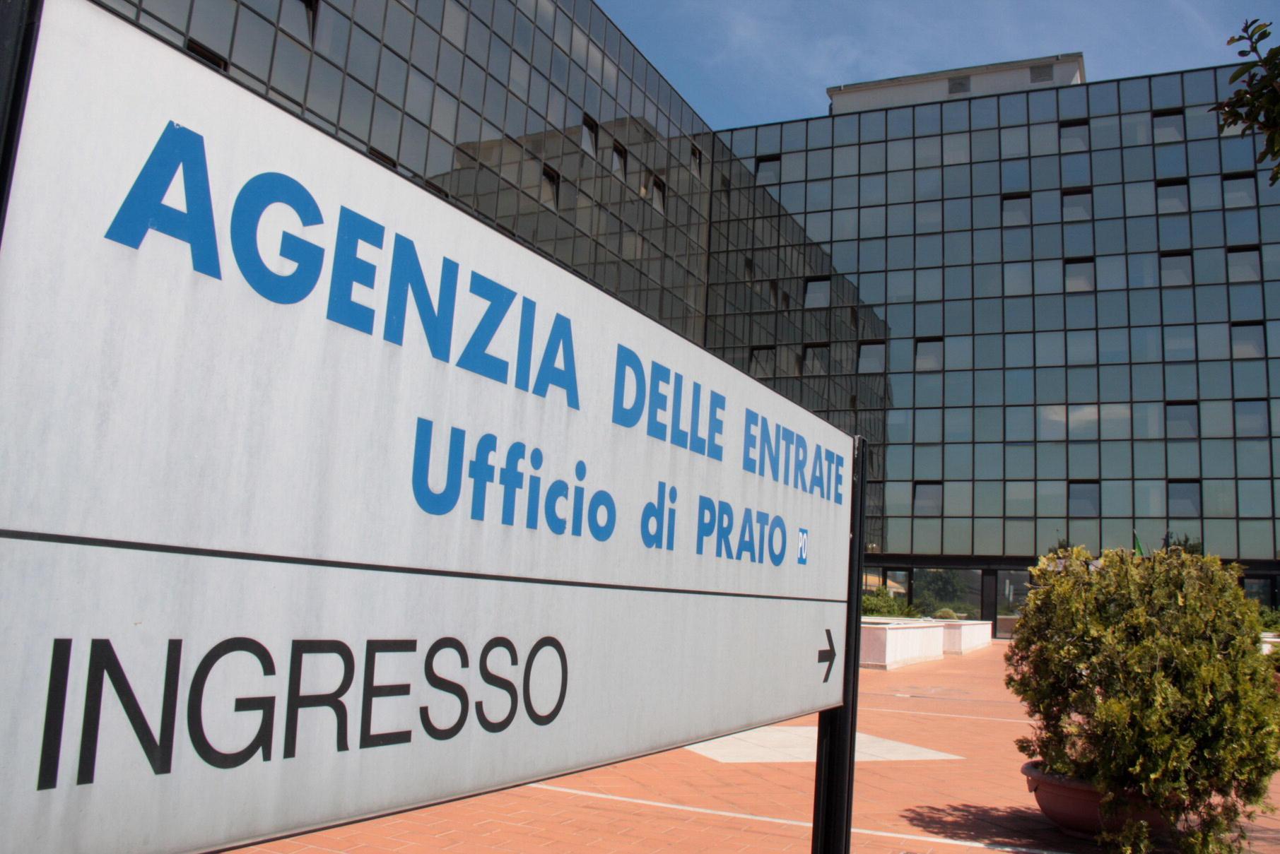 La sede dell'Agenzia delle Entrate di Prato