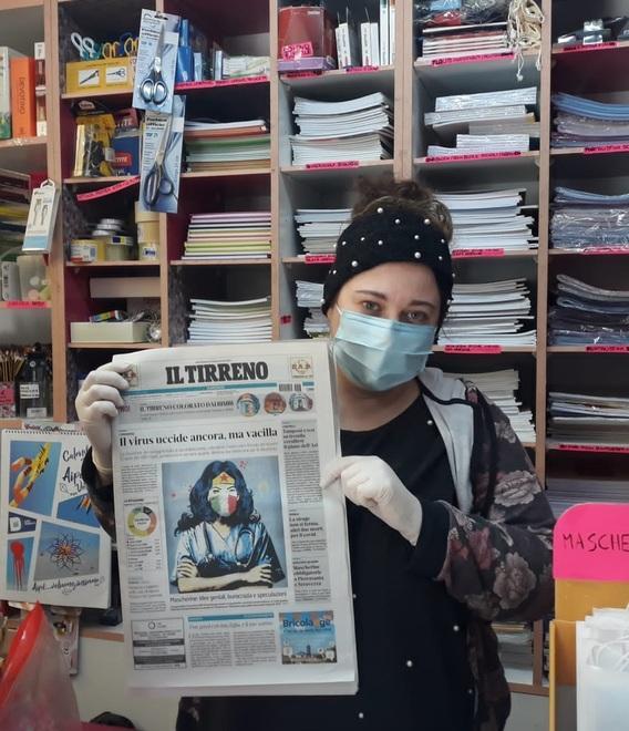 L’edicola di Deborah giornali a domicilio e aiuti per la scuola 