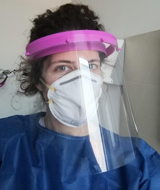 Dai makers ai sanitari 150 maschere con visiera