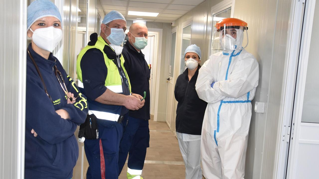 Ospedale di Vignola, 75 metri e nove stanze per battere il virus: ecco il presidio First aid