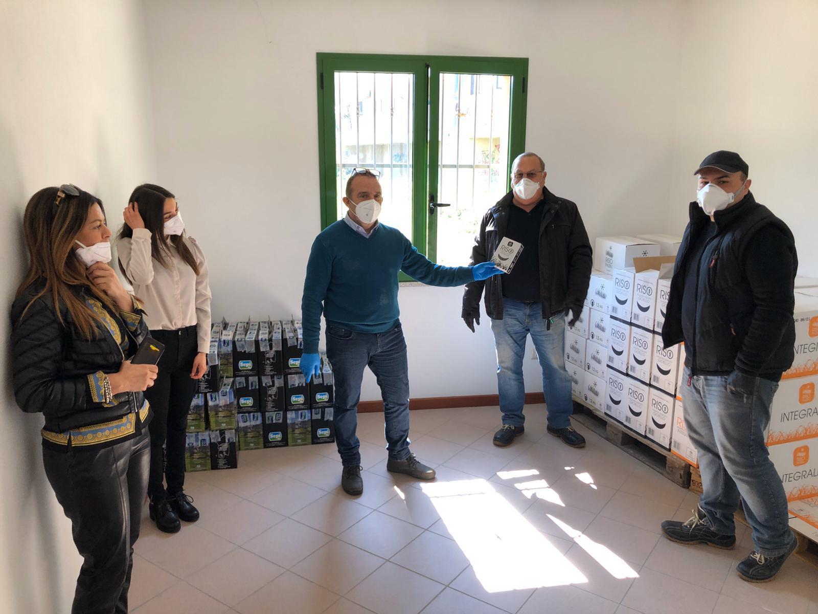 Coronavirus, Oristano: ecco il deposito comunale per raccogliere alimentari e beni destinati ai bisognosi