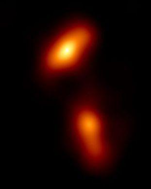 Il getto di plasma nello spazio La foto fissa un evento speciale 