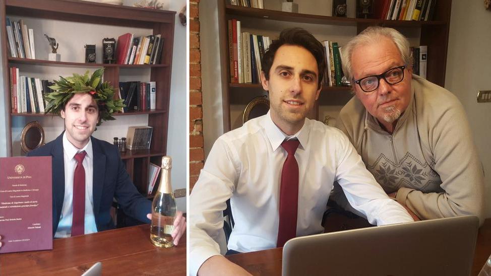 Complimenti per il 110 e lode dottor Falconi anche se per me rimarrai sempre “Daddo”