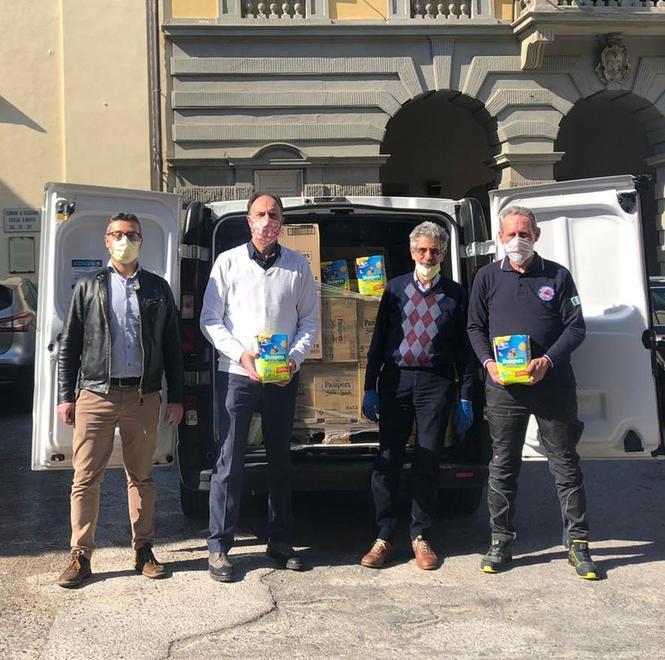 Mascherine, iniziata la distribuzione in diversi comuni della Valdinievole 