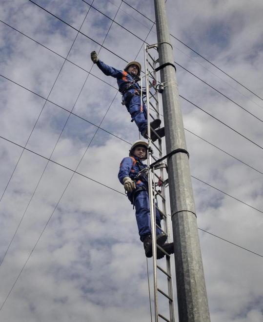 Lavori alla linea elettrica a Nibbiaia e Le spianate