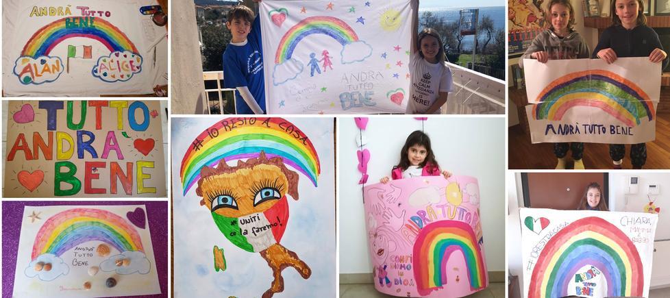 La voglia di rinascita viaggia sui bus grazie ai disegni dei bambini pisani