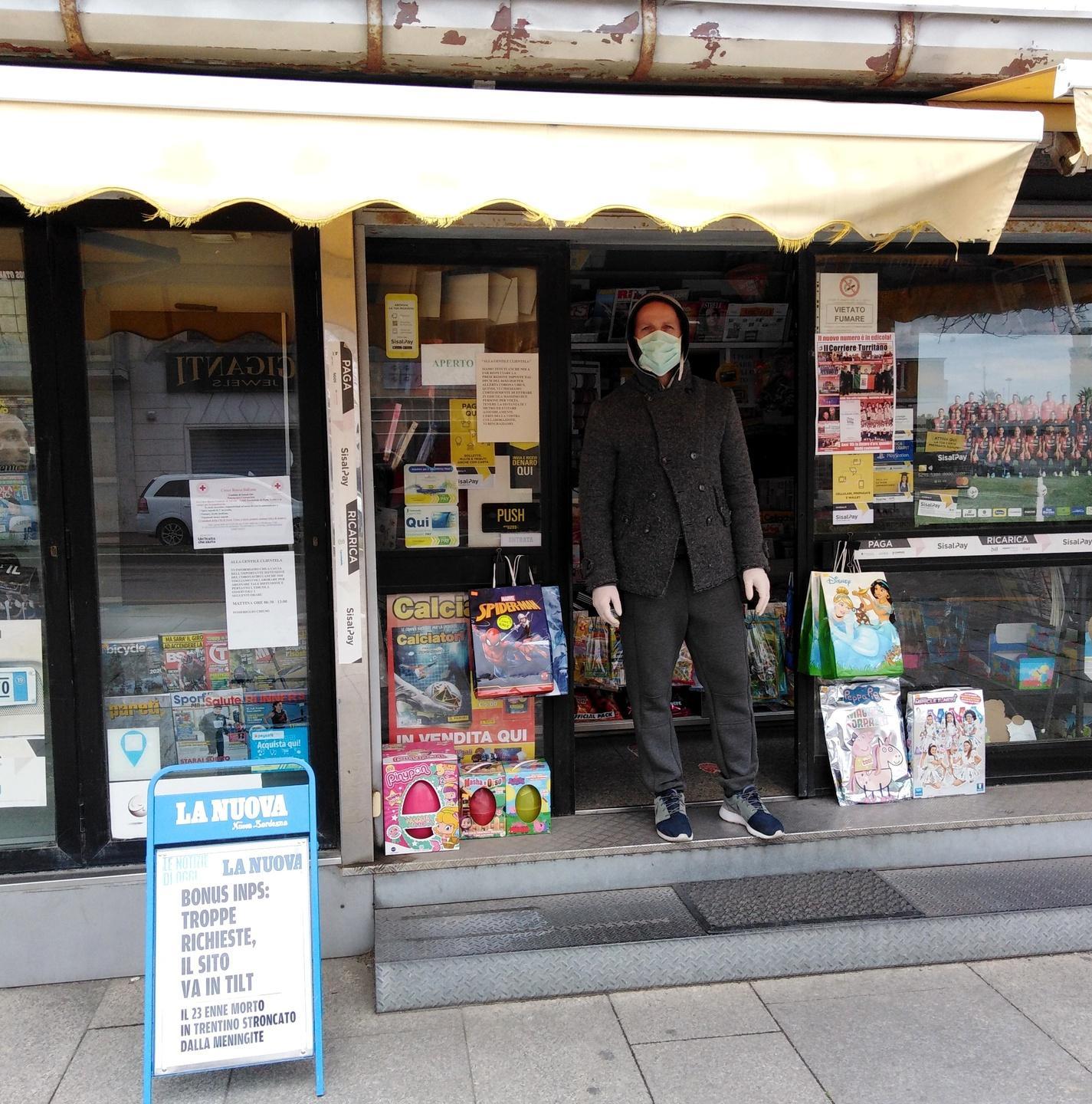 Edicolante, confessore ma soprattutto un amico 