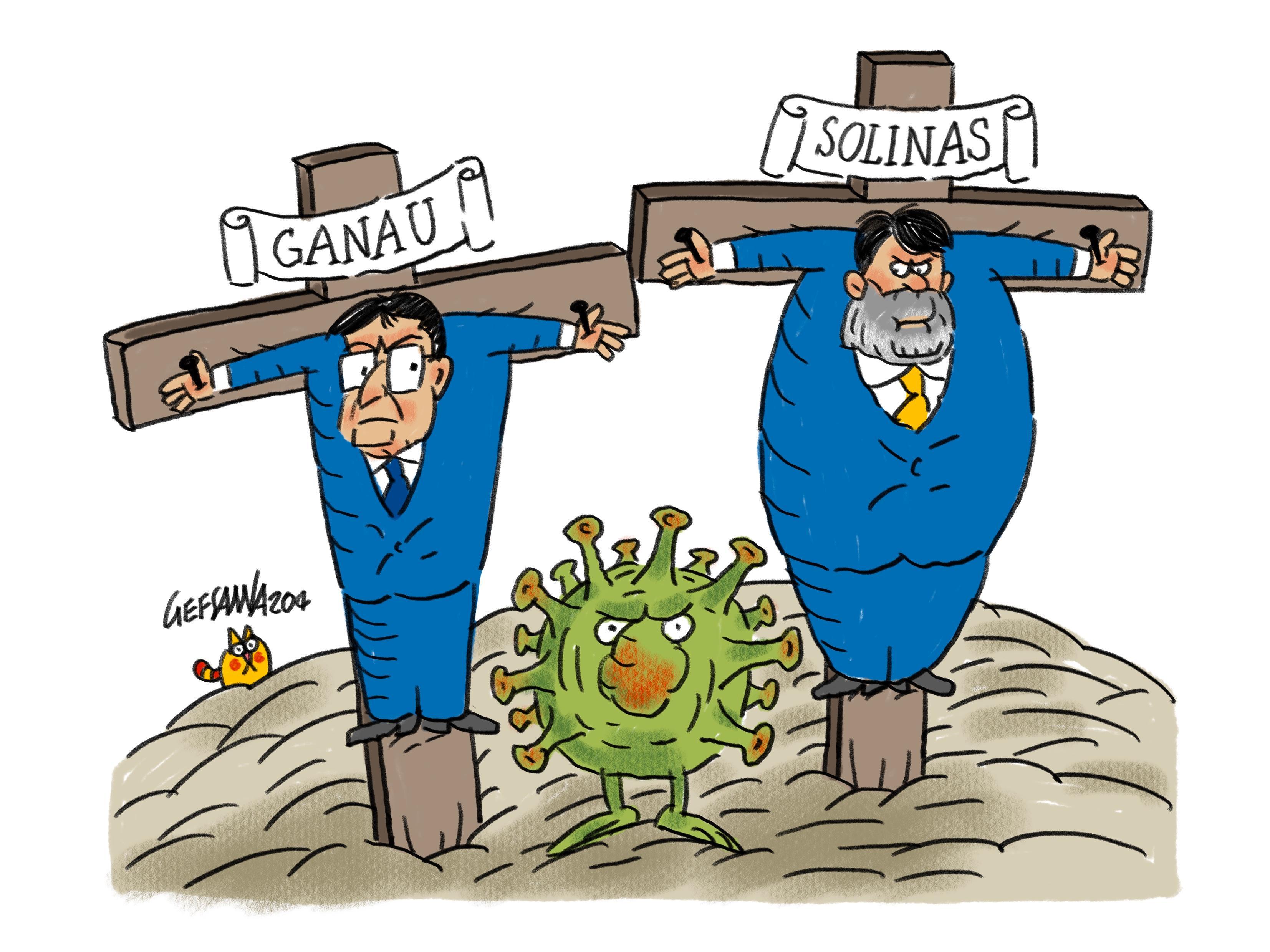 La vignetta di Gef - Lettera dal Pd: «Massimo impegno davanti all’emergenza» 