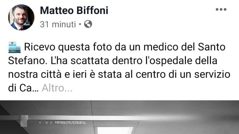 Un reparto di terapia intensiva