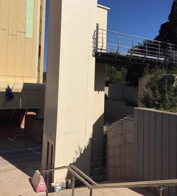 Ascensori e passerella coperta Ritardi senza fine a Villamarina 