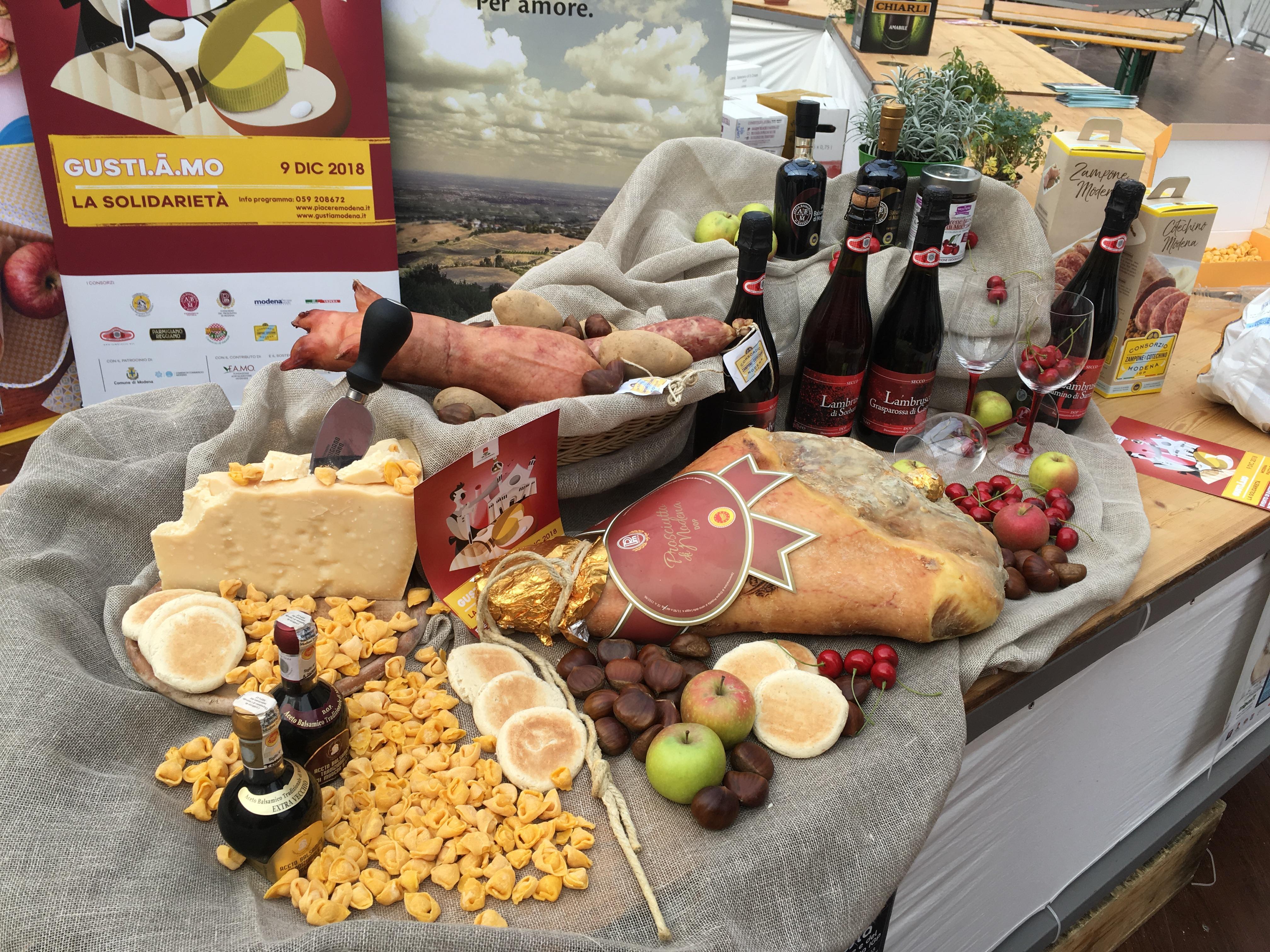 Modena. Dal Lambrusco allo zampone i prodotti Dop e Igp a domicilio 