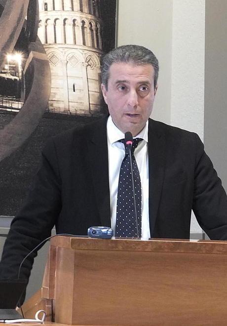 Il presidente della Camera di commercio di Pisa, Valter Tamburini