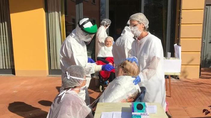 A Villa Pascoli nessun positivo grazie a un grosso lavoro
