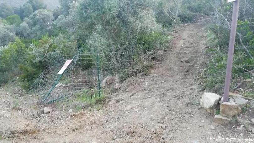 I lavori sul sentiero a Galenzana nel mirino dei carabinieri