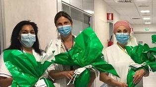 Le uova di Pasqua in dono all’ospedale