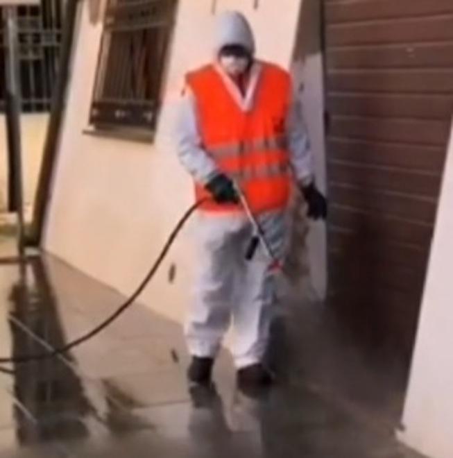 Sanificazione strade Si comincia il 14 aprile sulle vie di Casumaro