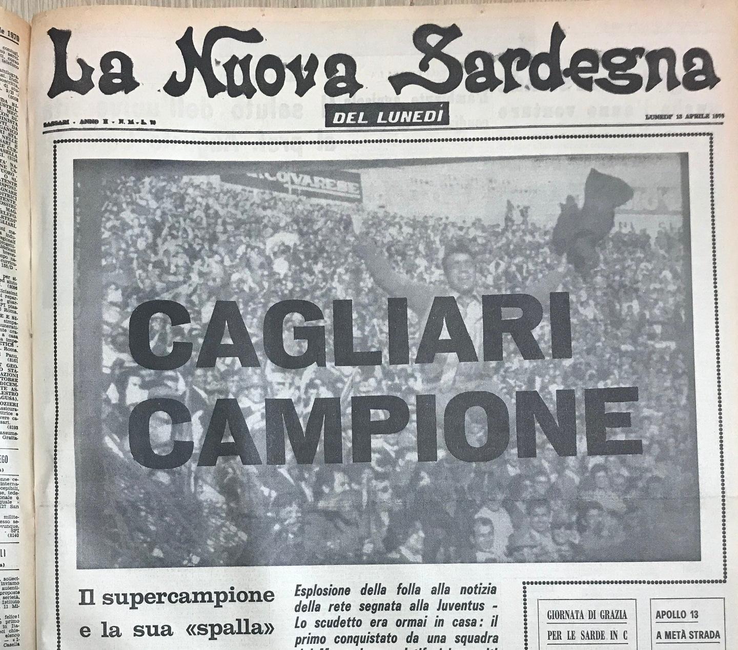 Lo scudetto ha 50 anni: il ricordo di Gori e Riva