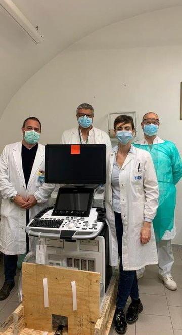 Ecografo al pronto soccorso