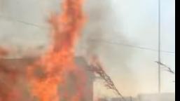 Incendio lungo la ferrovia a Castelfiorentino