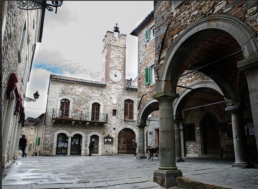 Il centro storico di Monterotondo Marittimo