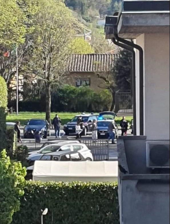 L'intervento dei carabinieri a Fornoli