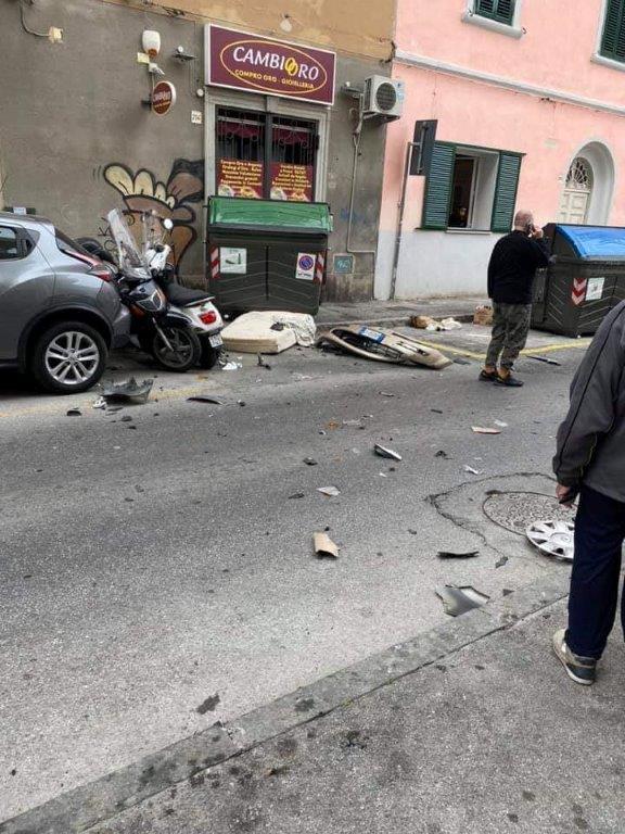L'incidente in corso Amedeo