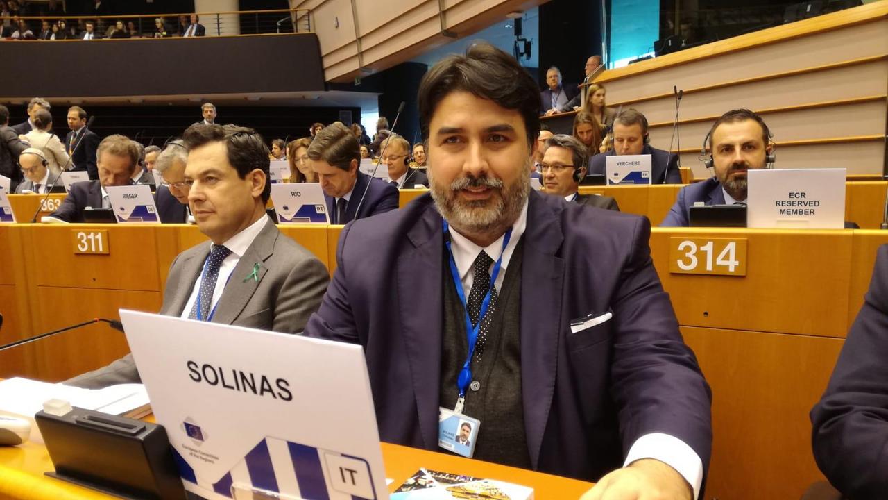 Il presidente della Regione Christian Solinas in un'immagine di repertorio