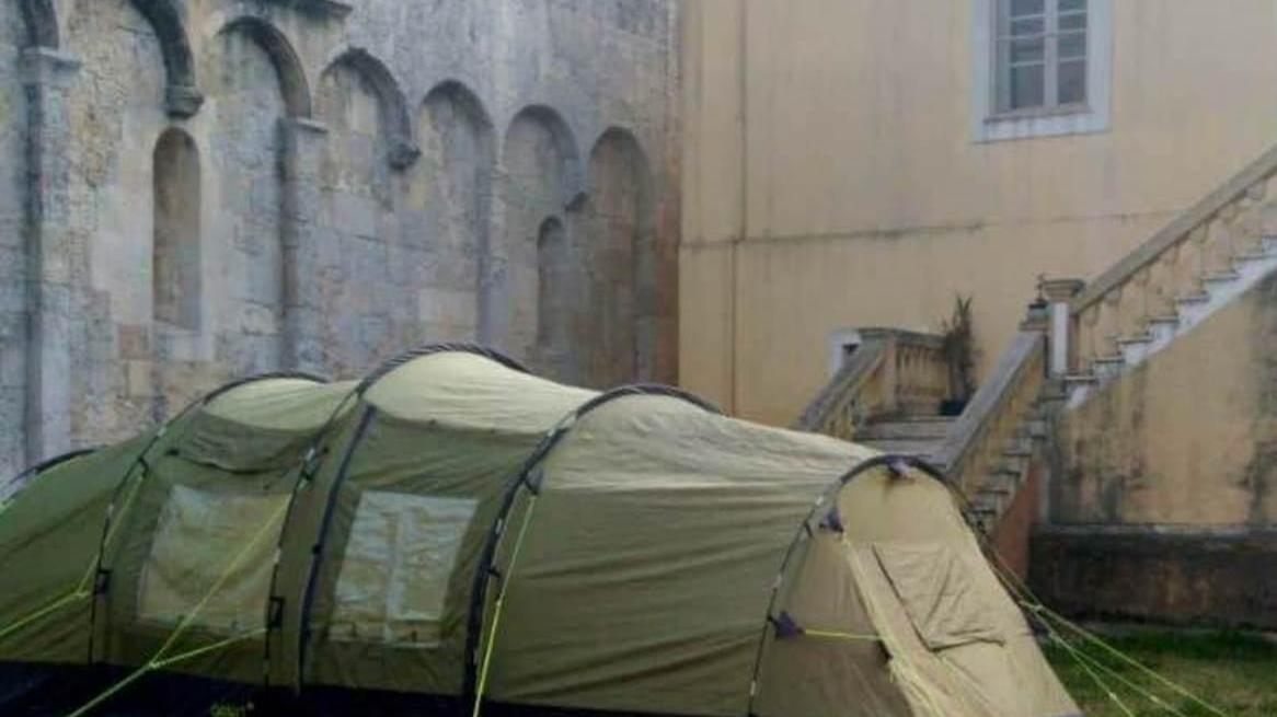 Una tenda anti Covid alla Biccheddu-Deroma 