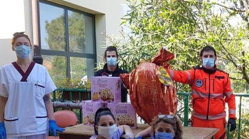 La rsa di San Giovanni ringrazia per i doni ricevuti a Pasqua