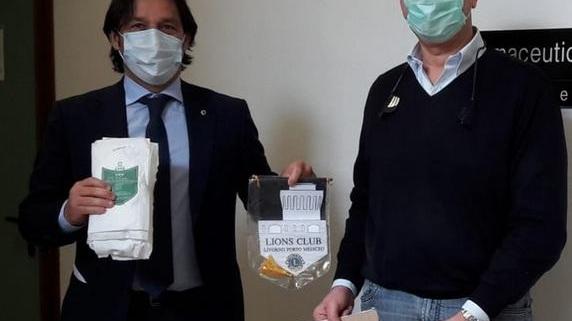 Duecento mascherine donate all’ospedale