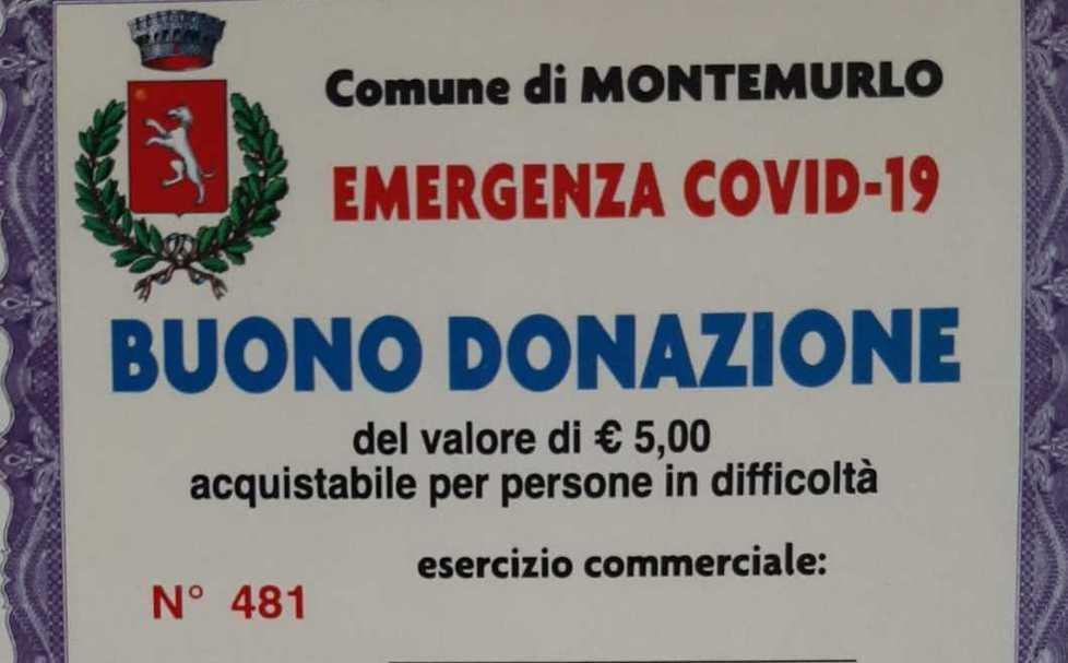 Consegnati ai negozianti “buoni spesa donazione” del valore di 5 euro l’uno 