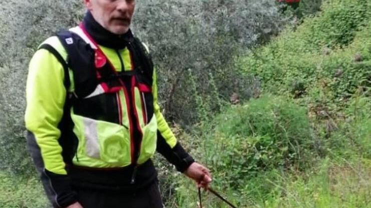 Scomparso da sabato trovato e soccorso dai vigili del fuoco