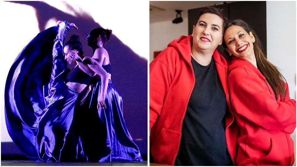 Uno spettacolo di danza al Verdi nell’ambito di Pisaintilt, Ilaria Moretti e Elisa Mazzucca