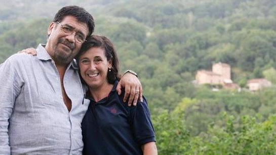 Sepulveda insieme a Ilide Carmignani