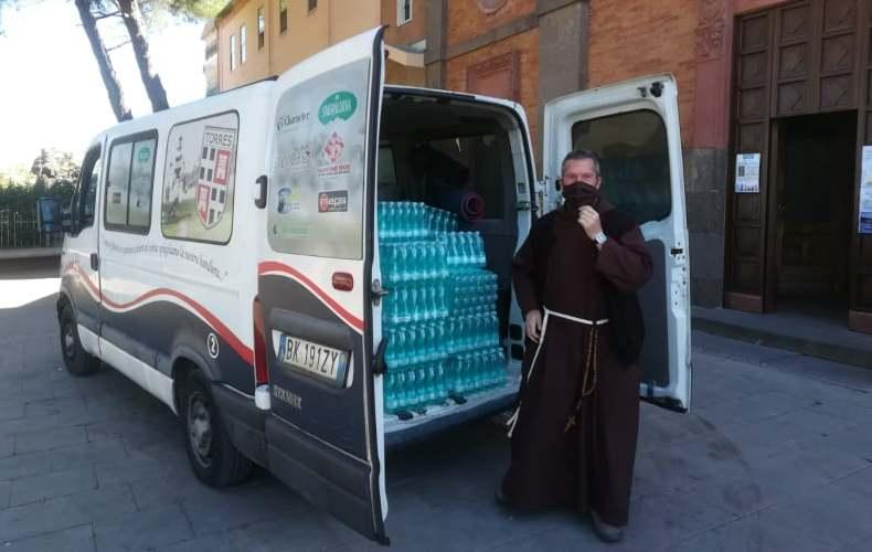 Il cuore di Torres e Smeraldina per la mensa dei frati Cappuccini 